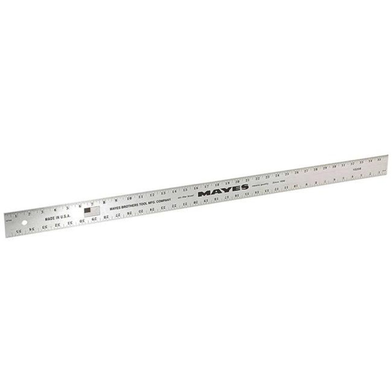 36 in. Aluminum Straight Edge Ruler